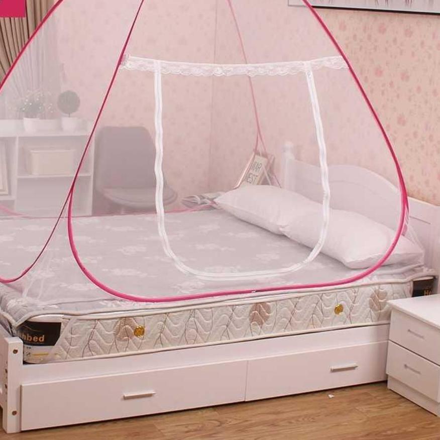 ☼ Kelambu Tidur Lipat Anti Nyamuk Import 1 Pintu ➳