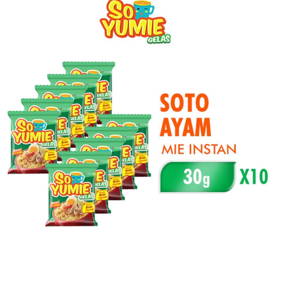 

K96 So Yumie Gelas Soto Ayam (x10) SERBA MURAH し