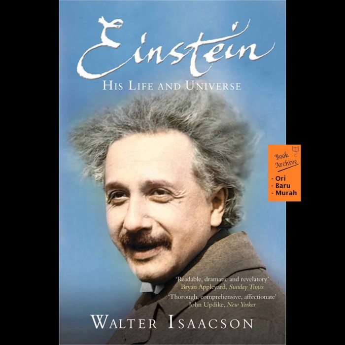 Terlaris Einstein His Life And Universe Walter Isaacson