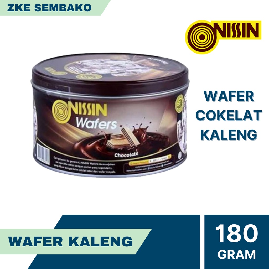 

Nissin Wafel Coklat Kaleng 180 Gram