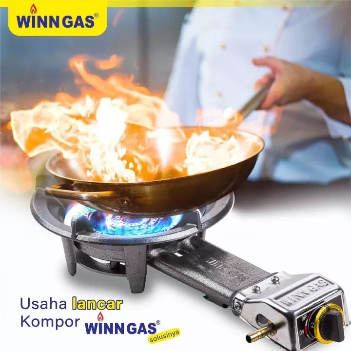 Winn Gas Kompor Mawar Komersial Ukuran Besar 1 Tungku Tekanan Rendah W 31 A Low Presssure