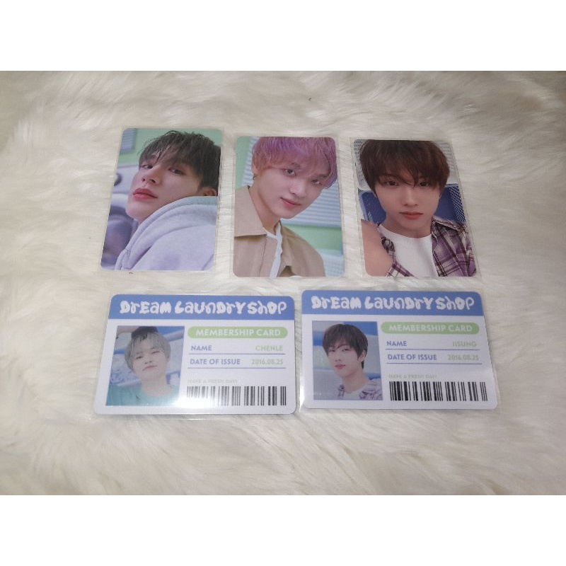 [READY] Official tranding card nct dream laundy shop jeno haechan jisung chenle unsealed