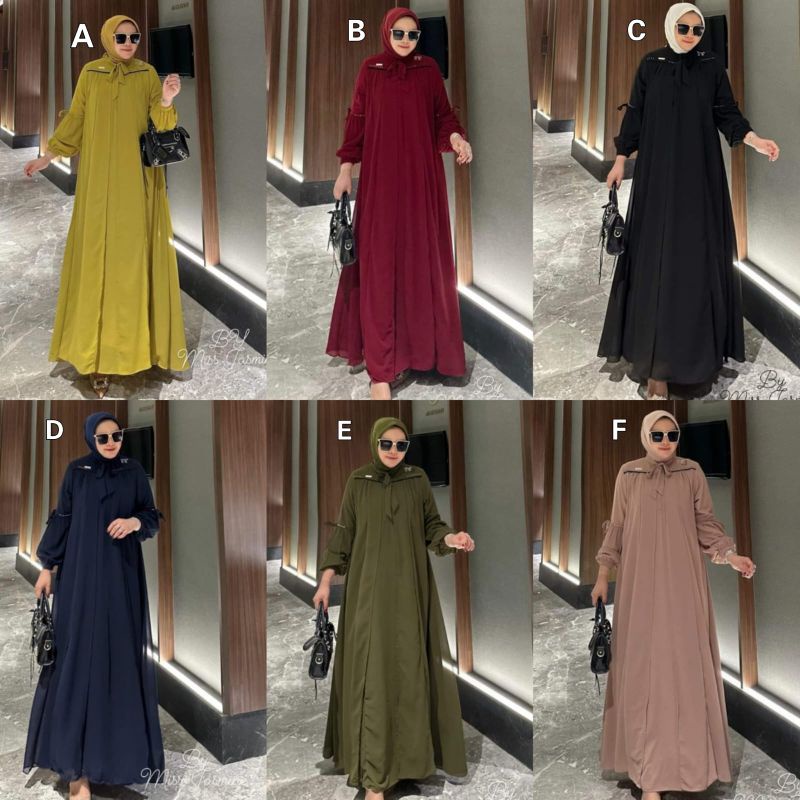Gamis Abaya Aluna by M2Y