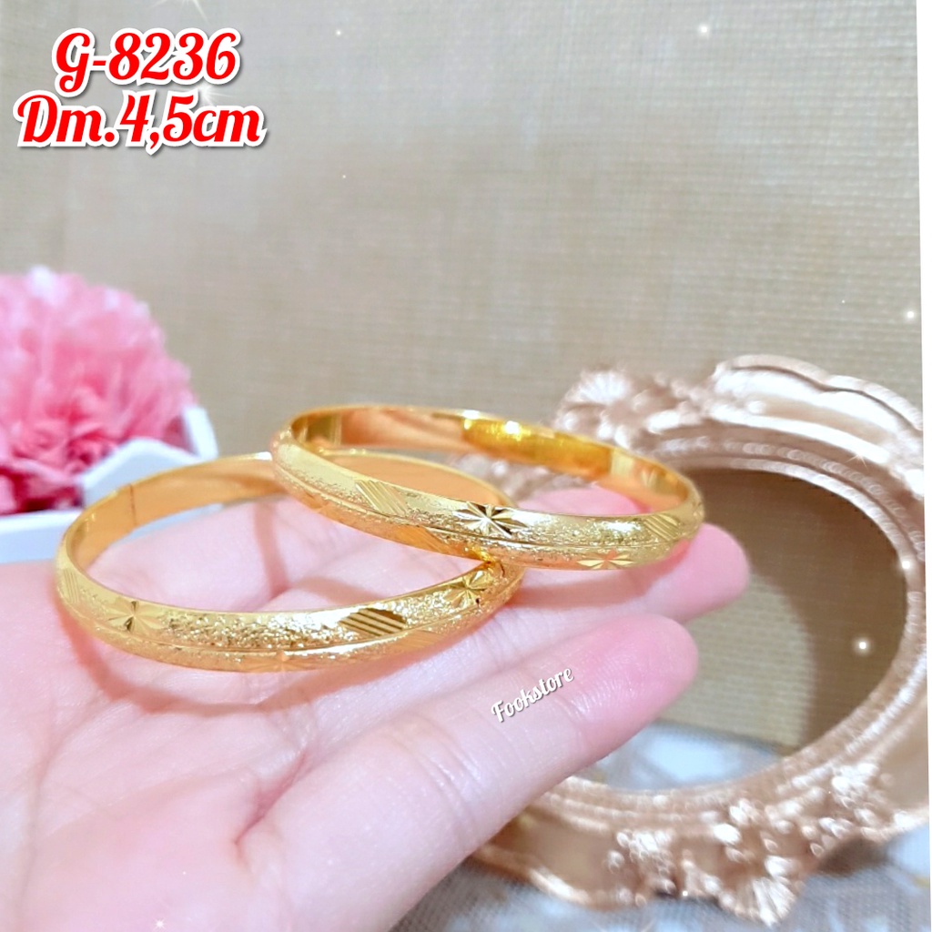 GELANG ANAK PERHIASAN XUPIN MODEL BUKAAN SAMPING USIA 6-7 THN