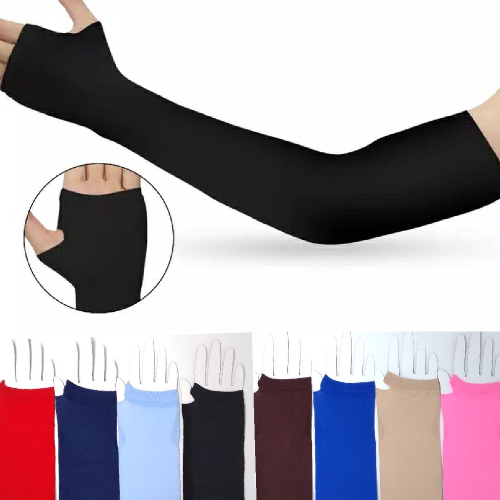 Manset Tangan Wanita Handsock Lembut Wanita Kain Penutup Lengan