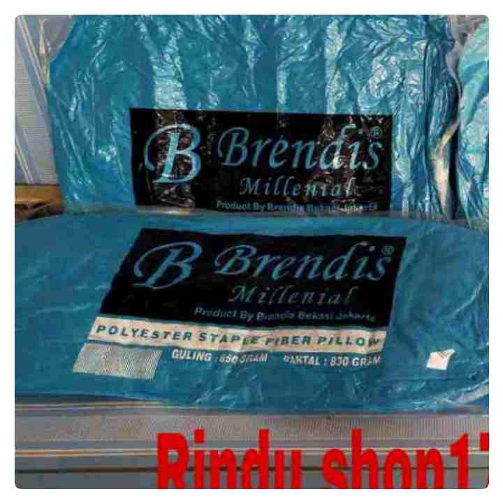 (RS)BANTAL DAN GULING  BRENDIS MILLENIAL JUMBO 1 PASANG