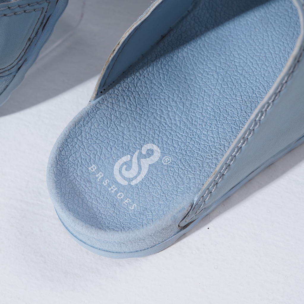 BRSHOES BRS01 Sandal Slide Slop Ringan Kuat Umroh Haji Pria Wanita