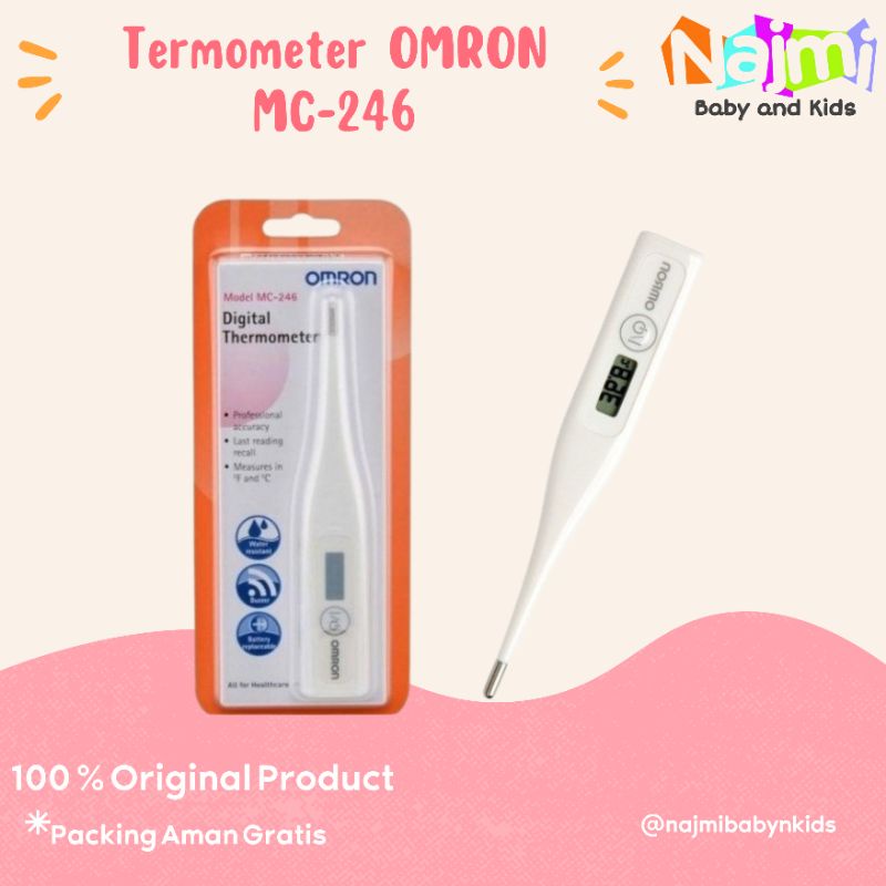 Termometer Digital OMRON MC 246 / Thermometer Omron MC-246 MC246