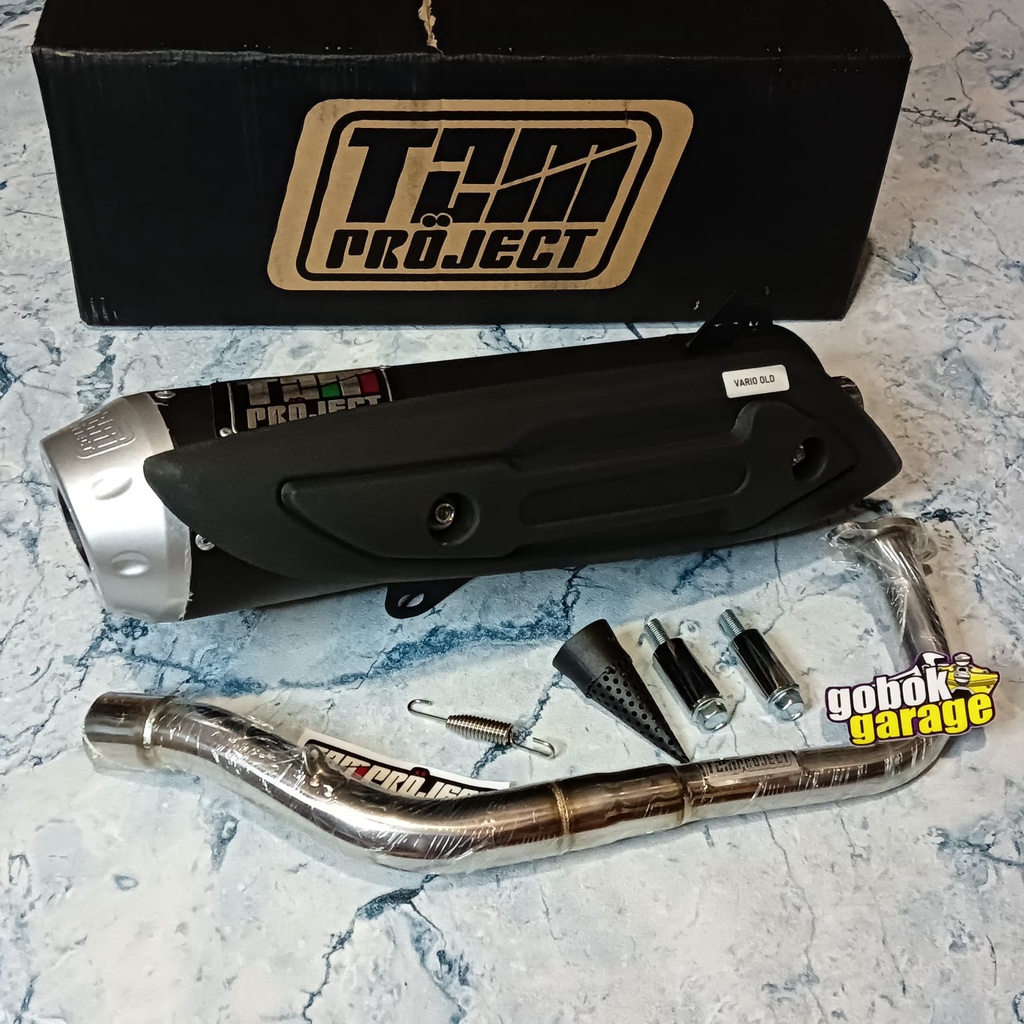 knalpot tzm project racing vario 125/150 led old / knalpot cms tzm vario 125 150 led old / knalpot racing tzm vario 125/150 led old