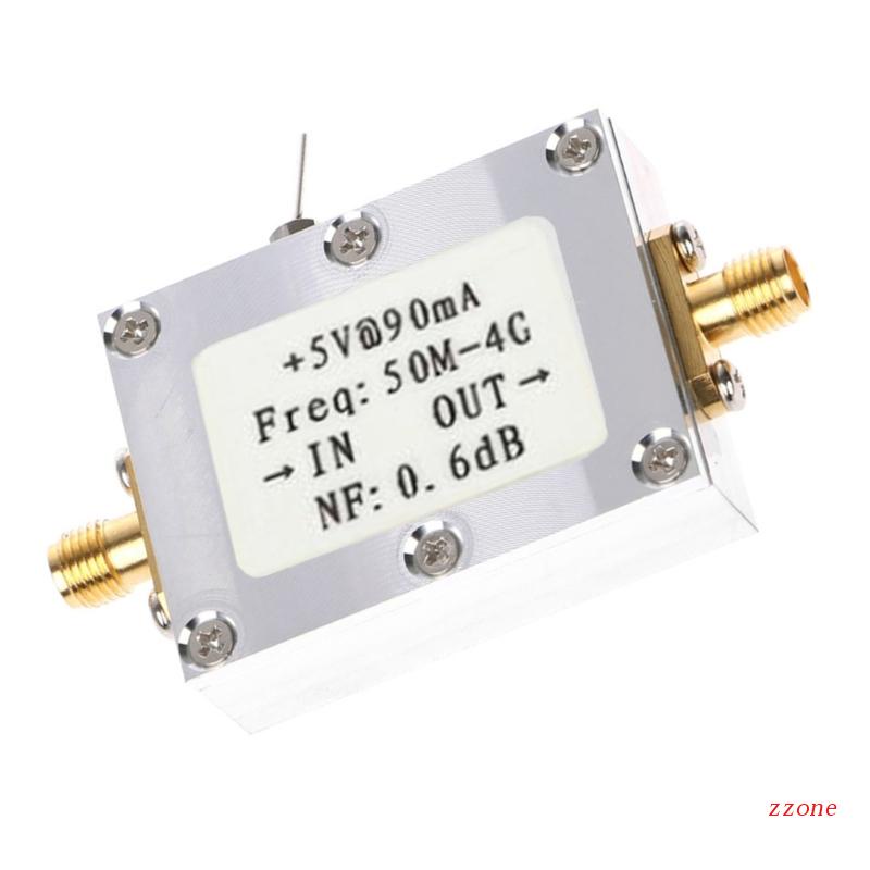 Zzz 50M-4GHZ Low-noise Amplifier Broadband Module Receiver Papan Pengembangan 0.6DB