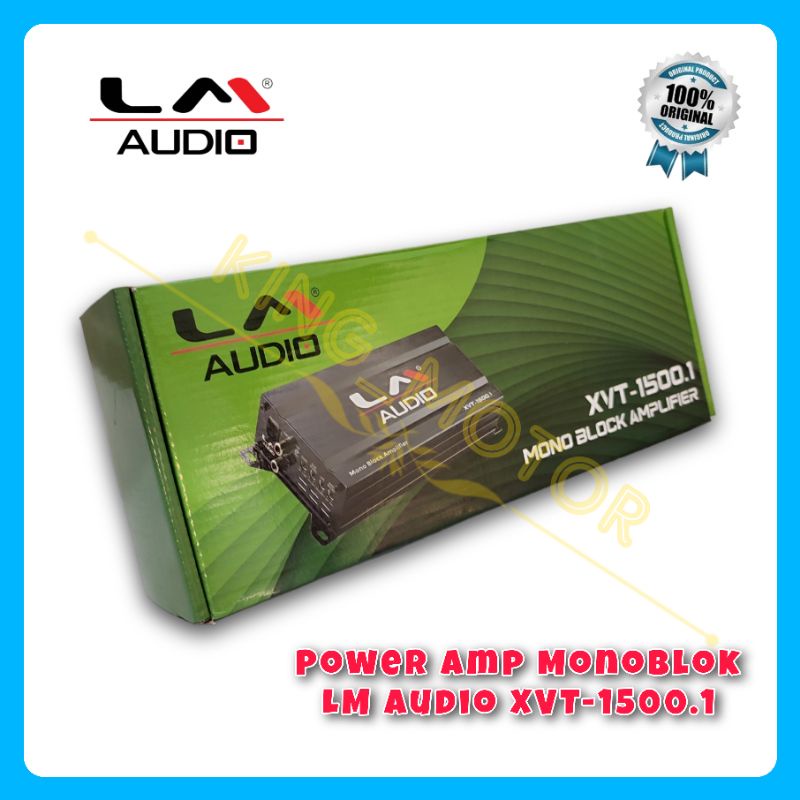 Power Monoblok LM Audio XVT-1500.1 (GARANSI RESMI)