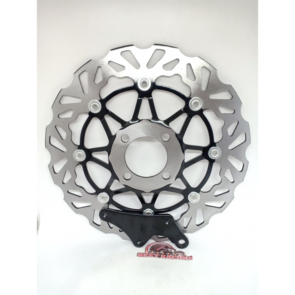 piringan Cakram lebar 300 MM karisma / supra 125 / revo lama model psm black