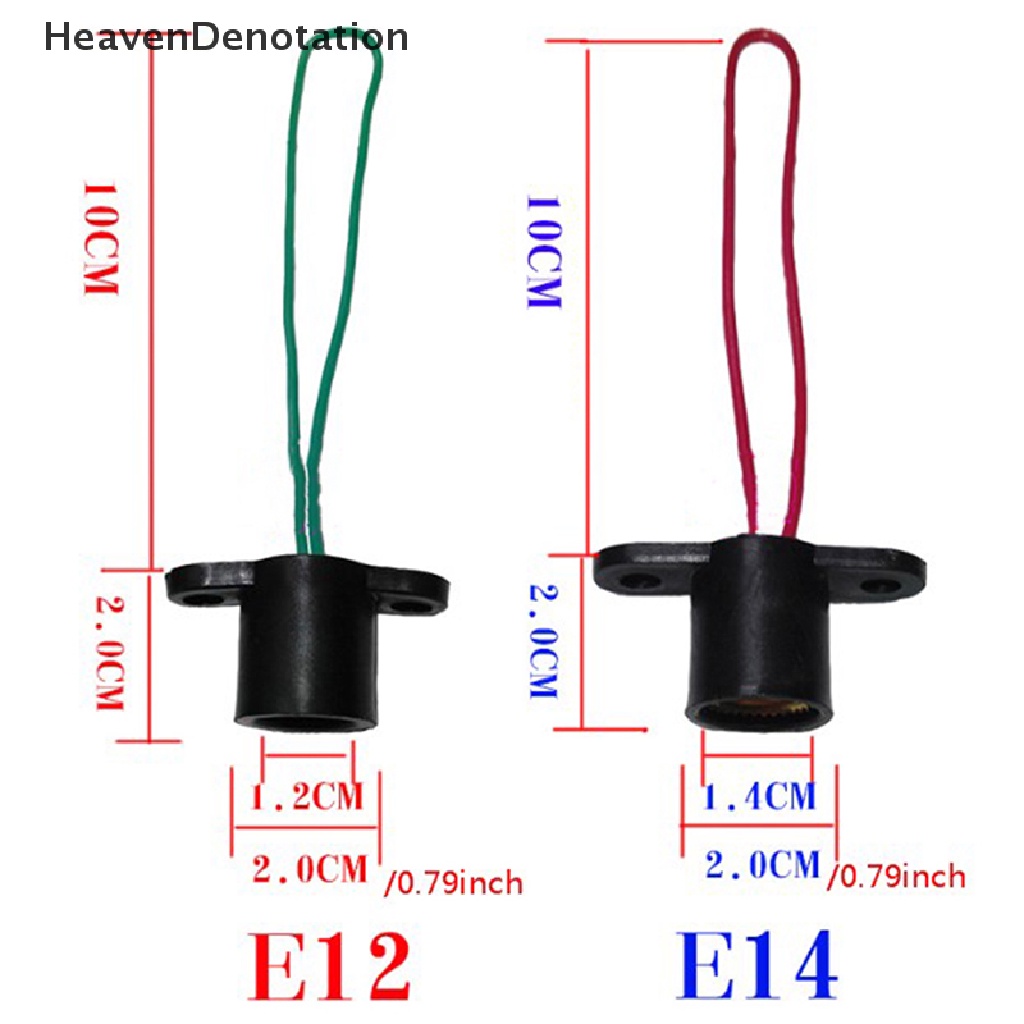 [HeavenDenotation] Dudukan Lampu Oven Microwave E14 Ulir Alas 14mm Aksesoris Oven Microwave HDV