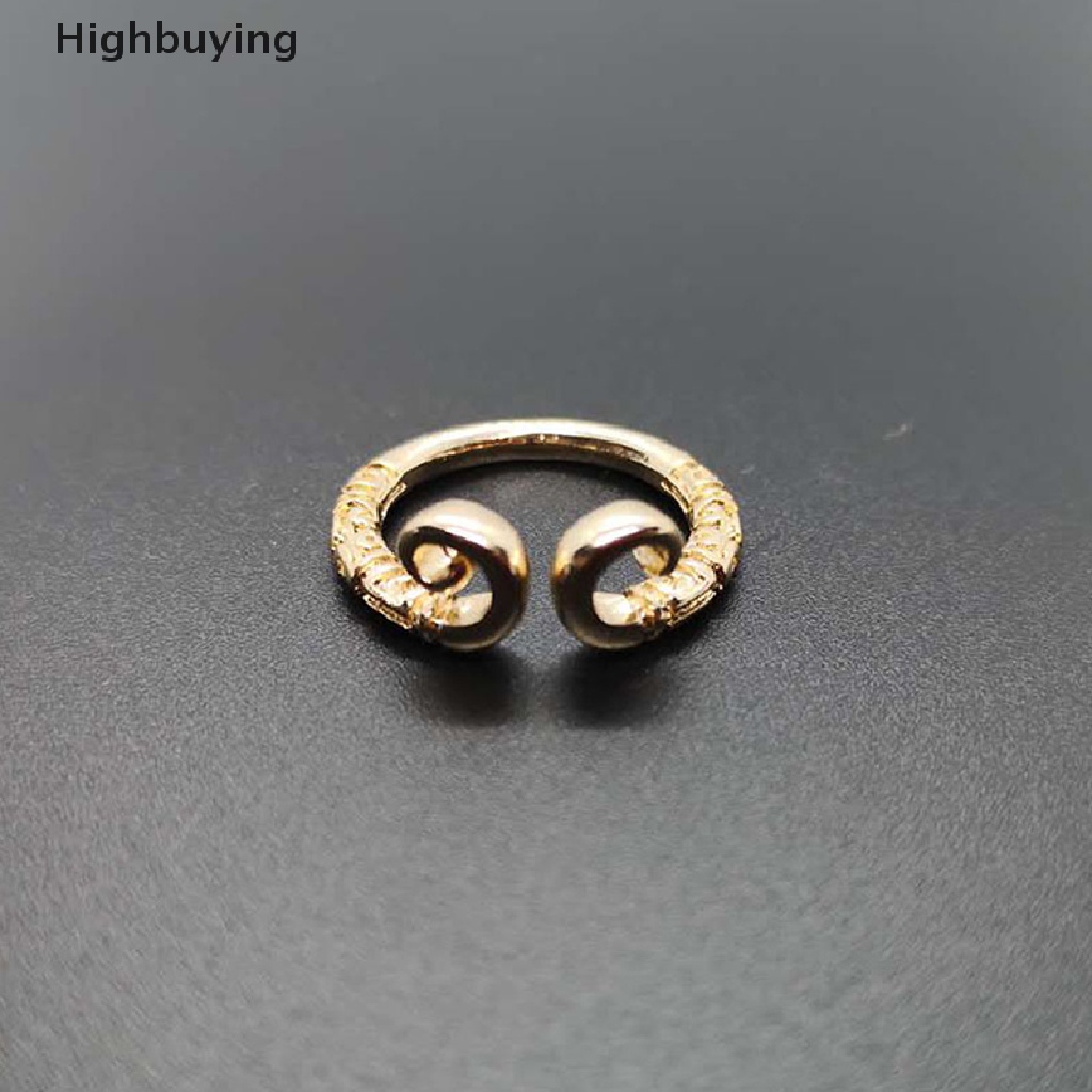 Hbid Cincin Monkey King Lucu Cincin Pasangan Couple Pria Monkey King Golden Cudgel Ring Resizable Finger Rings Untuk Wanita Pengencang Mantra Cincin Golden Rod Open Ring Glory