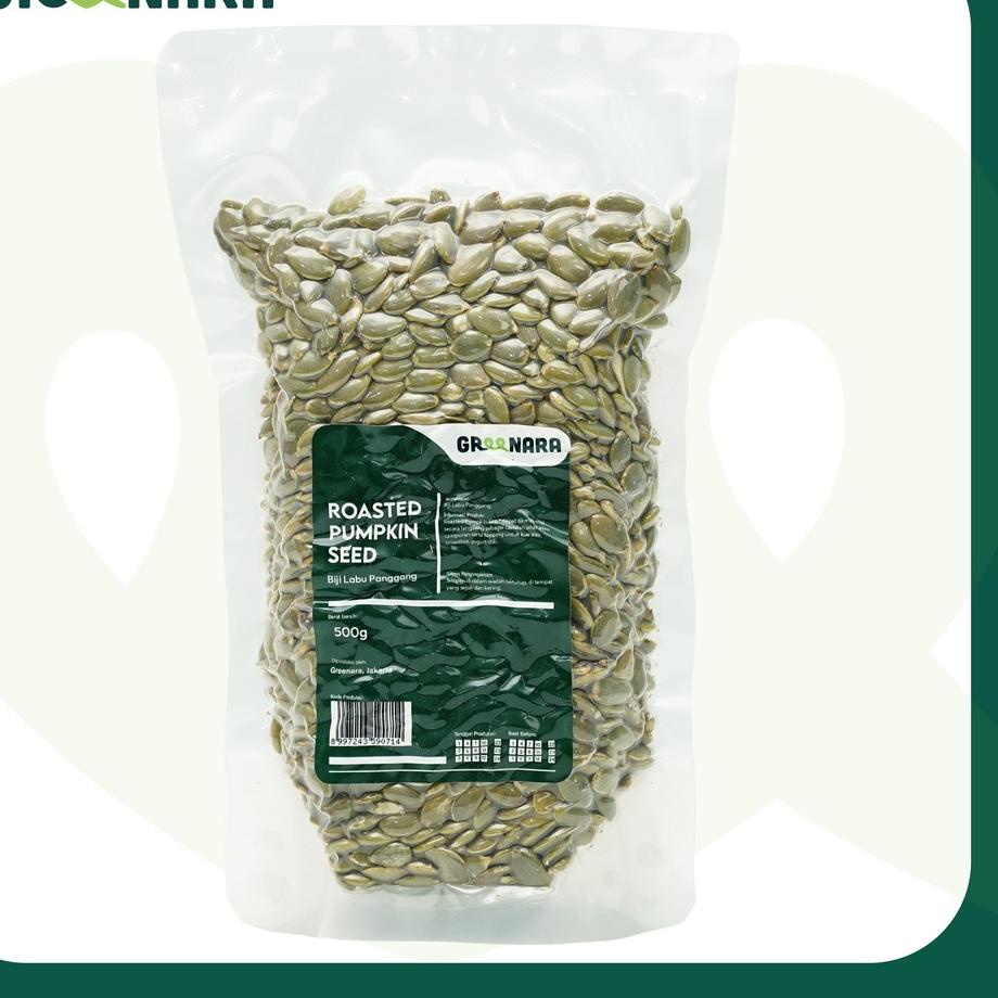 

❁ Roasted Pumpkin Seed 500gr / Biji Labu Panggang 500 gram ➧