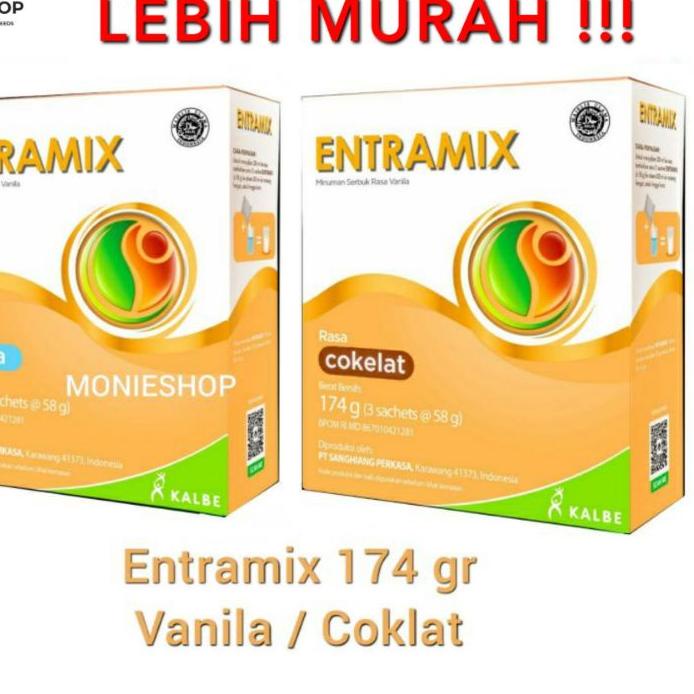 

♪ Susu Entramix Vanila coklat 174gr/ Susu Entramix ✪