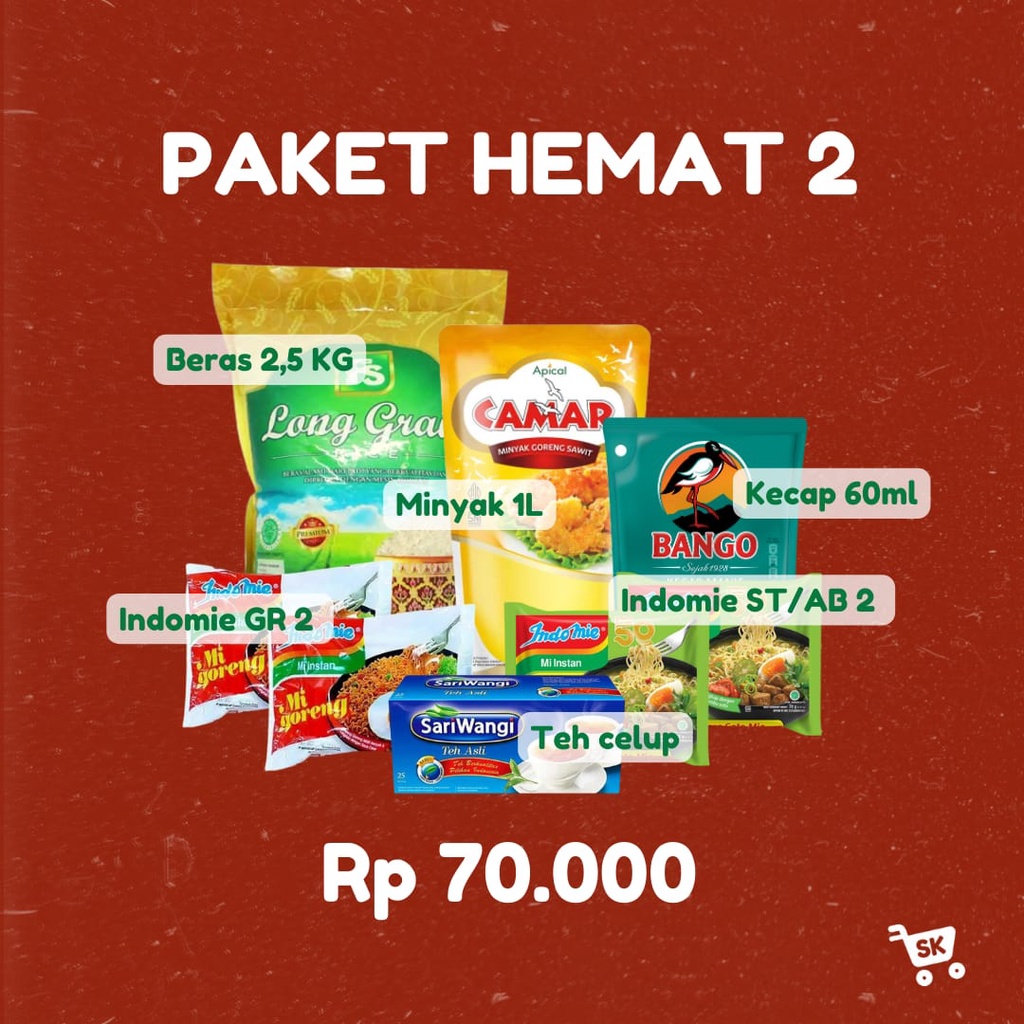 

PAKET SEMBAKO - PAKET HEMAT 2
