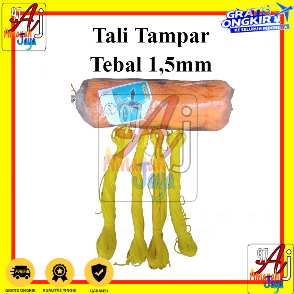 

Tali Tampar Tali Tambang 1.5mm SEA GULL Ecer