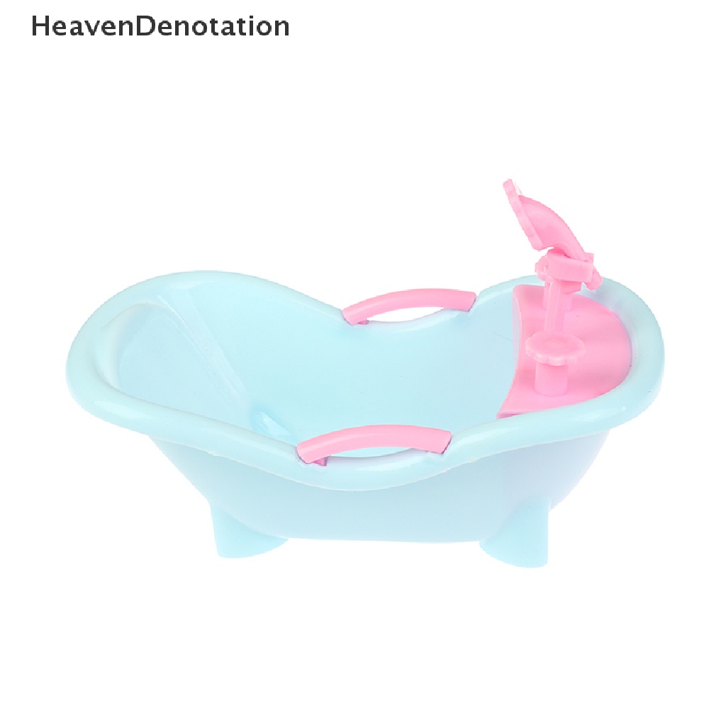 [HeavenDenotation] 1pc Rumah Boneka Dekorasi Rumah Doll Bathtub Mandi Air HDV