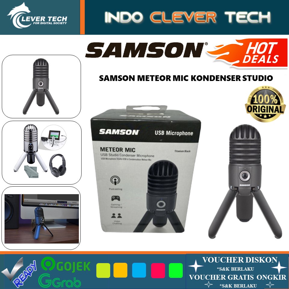 Samson Meteor Mic USB Studio Condenser Microphone