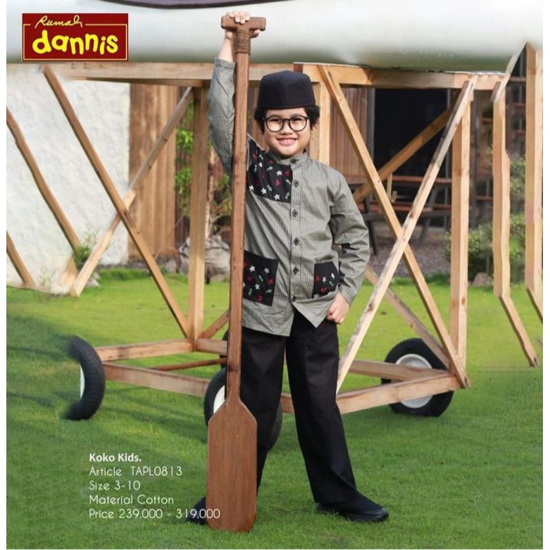 Sale 30% / TAPM0813 /  taqwa dannis / baju muslim anak laki laki / dannis diskon / katun / baju leba