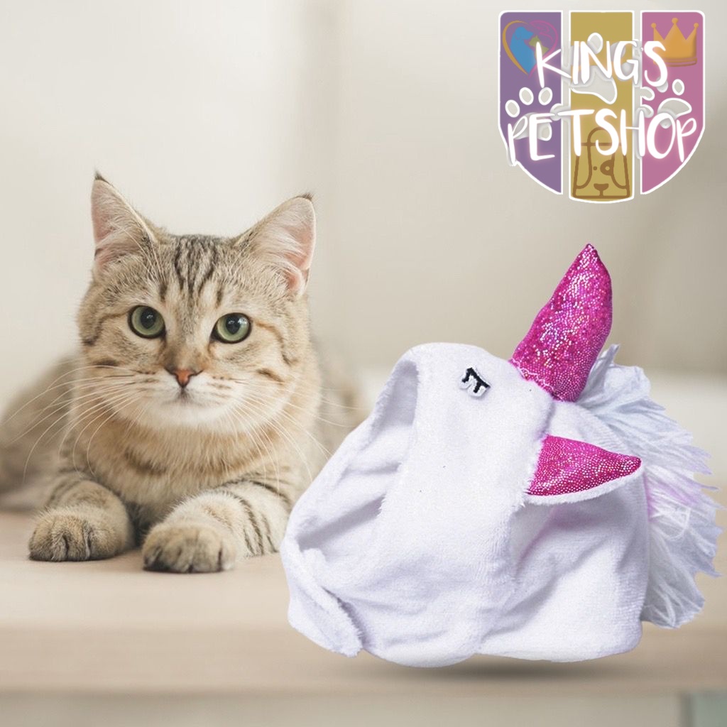 PET HAT CHARACTER UNICORN / Topi Untuk Hewan / Topi Karakter Unicorn / Lucu / Import / Termurah