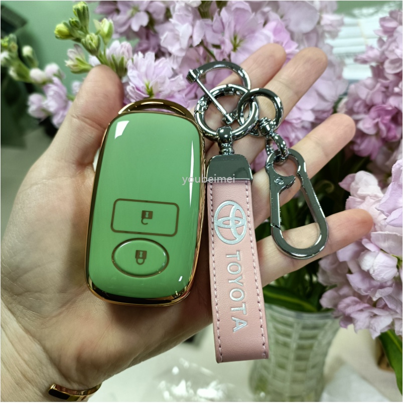 【 Ready stock 】 For Toyota Raize 2022 New Veloz 2022 Plating TPU Case Cover Key Holder Car Key Accessories Keychian