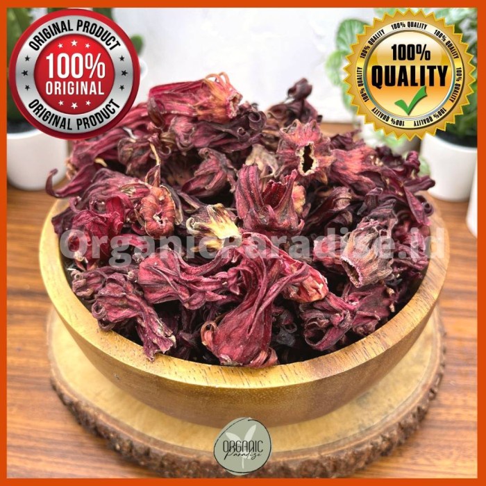 

Premium Bunga Rosella Merah Kering 500 gram / Dried Hibiscus Tea 500 Gram