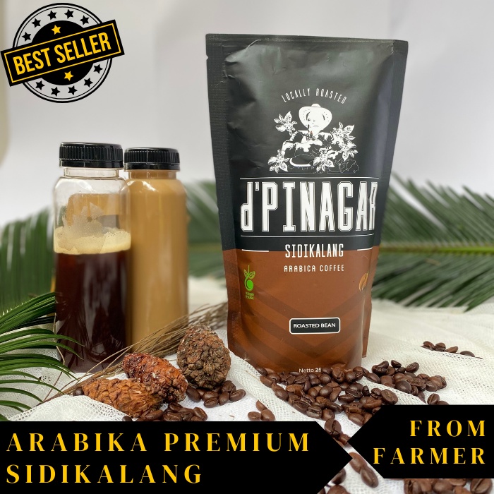 

Biji Kopi Sangrai Arabika Premium Sidikalang | d'Pinagar | Espresso Based | 1000gram