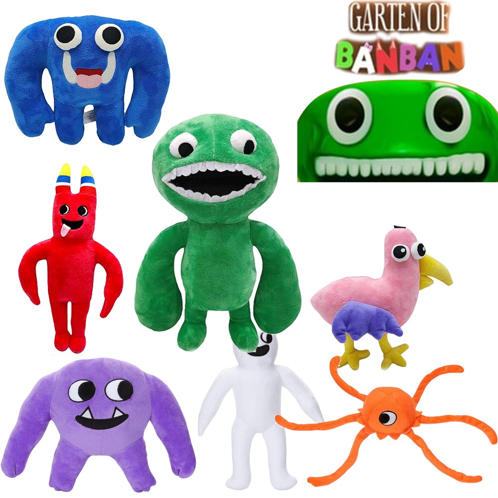 25 cm Game Garten of BanBan Mainan Mewah Rainbow Friends Opila Bird Boneka Binatang Plushies Mainan Jumbo Josh Game Fans Boneka