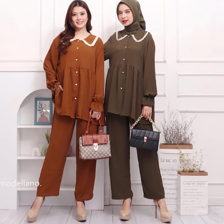 CHEKOUT SETCEL CRINKLE PUTTY JUMBO XXL KANCING BUSUI BUMIL MUSLIM POLOS MURAH PGMTA