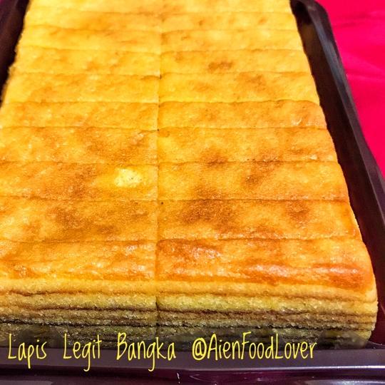 

✧ Lapis Legit Bangka Wisman 1/2 kg 12x15 cm ➶