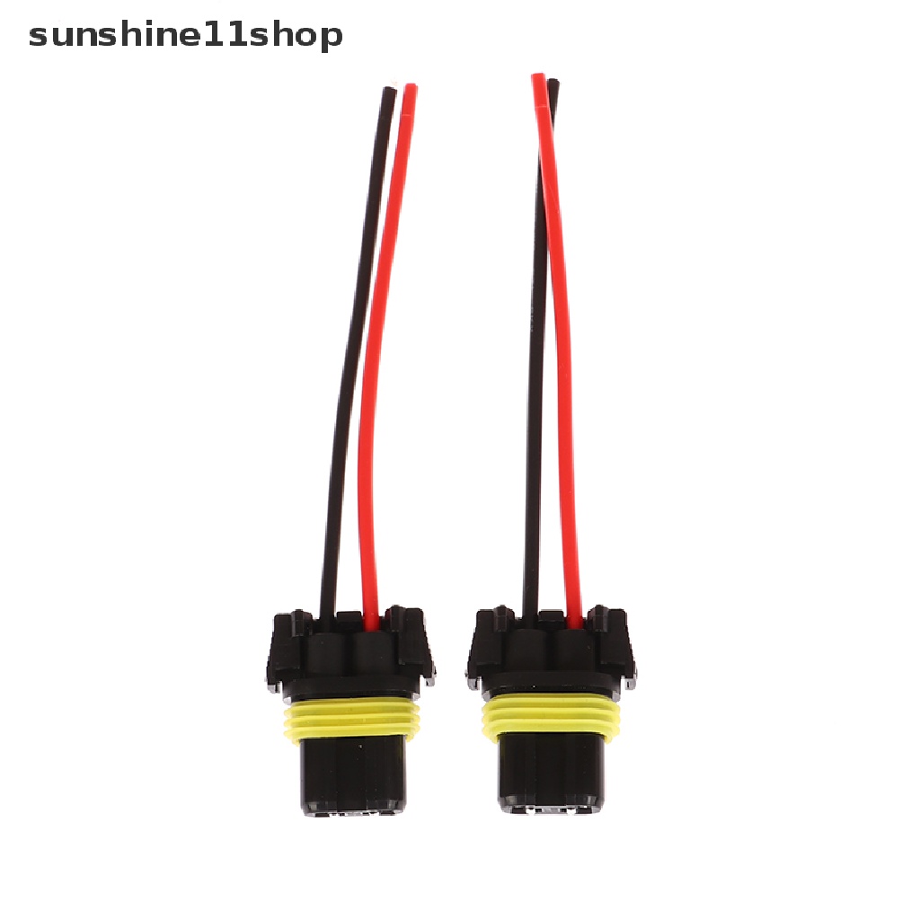 Sho 1pasang Konektor Adapter Female Soket Bohlam HB3 HB4 Untuk Lampu Kabut Depan N