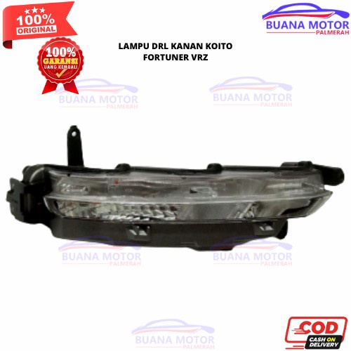 Lampu DRL Kanan Fortuner VRZ Original Koito Jepang