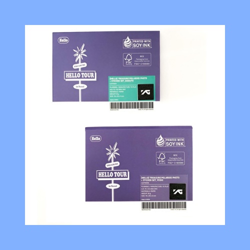 Treasure Hello Concert MD Polaroid Photo + Sticker Set Official Merch