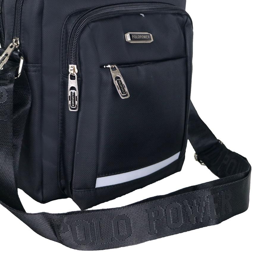 ۞ Polo Power - Tas Selempang Pria Sling bag Import Polo Original Tas Slempang Cowok Crossbody Bag  ♙