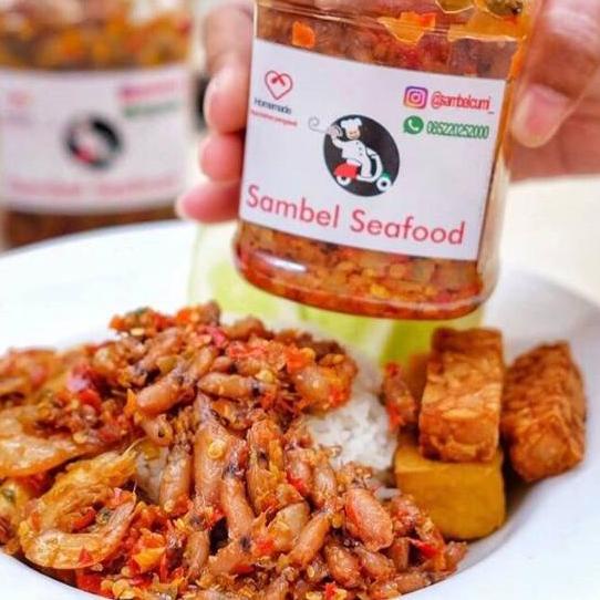 

☀ TERLARIS!! SAMBAL BABY CUMI kemasan 250gr enak pedas HALAL /sambel siap saji pedes gurih murah praktis homemade. jamin enak dan ketagihan ☁