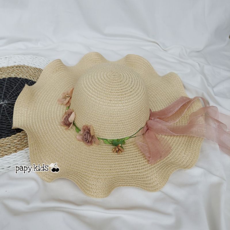 Topi pantai mahkota Topi pantai Topi pantai perempuan