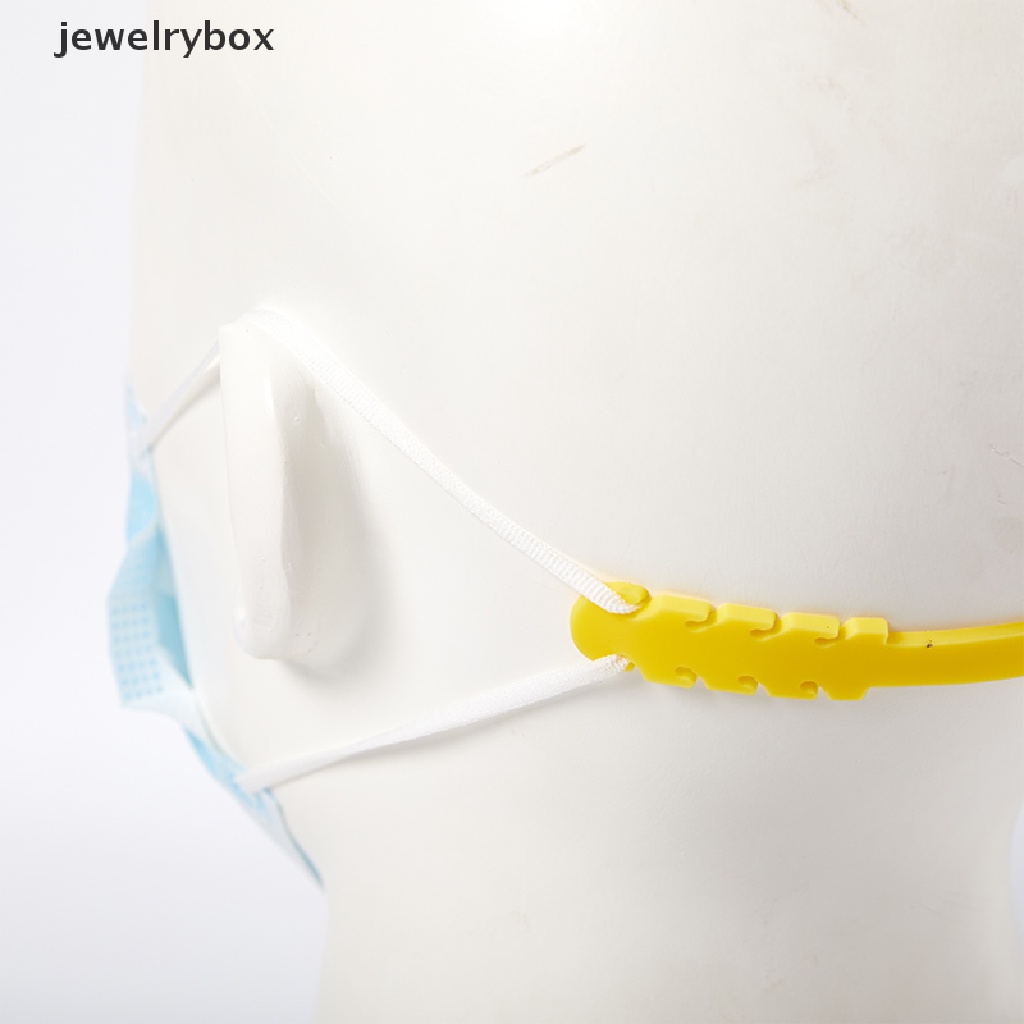 [jewelrybox] 4pc Pengait Masker Anti-Stroke Artefak Tali Masker Ekstensi Gesper Masker Wajah Kait Telinga Butik