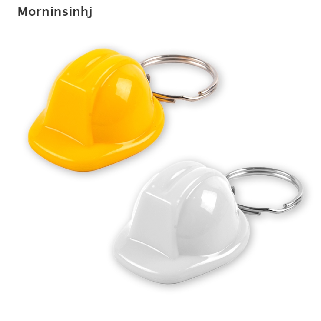 Mornin Helm Topi Keras Gantungan Kunci Liburan Kreatif Helm Safety Keying Perhiasan Hadiah id