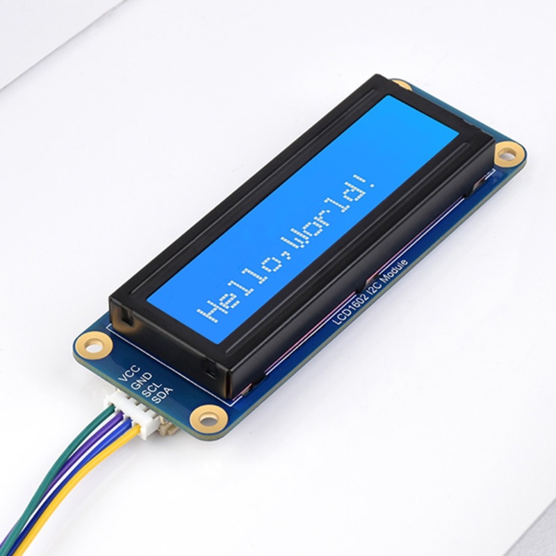 Btsg LCD1602 I2C Modul I2C Control Interface Onboard AiP31068 Chip Driver LCD -20~+70℃ Modul Suhu Operasi