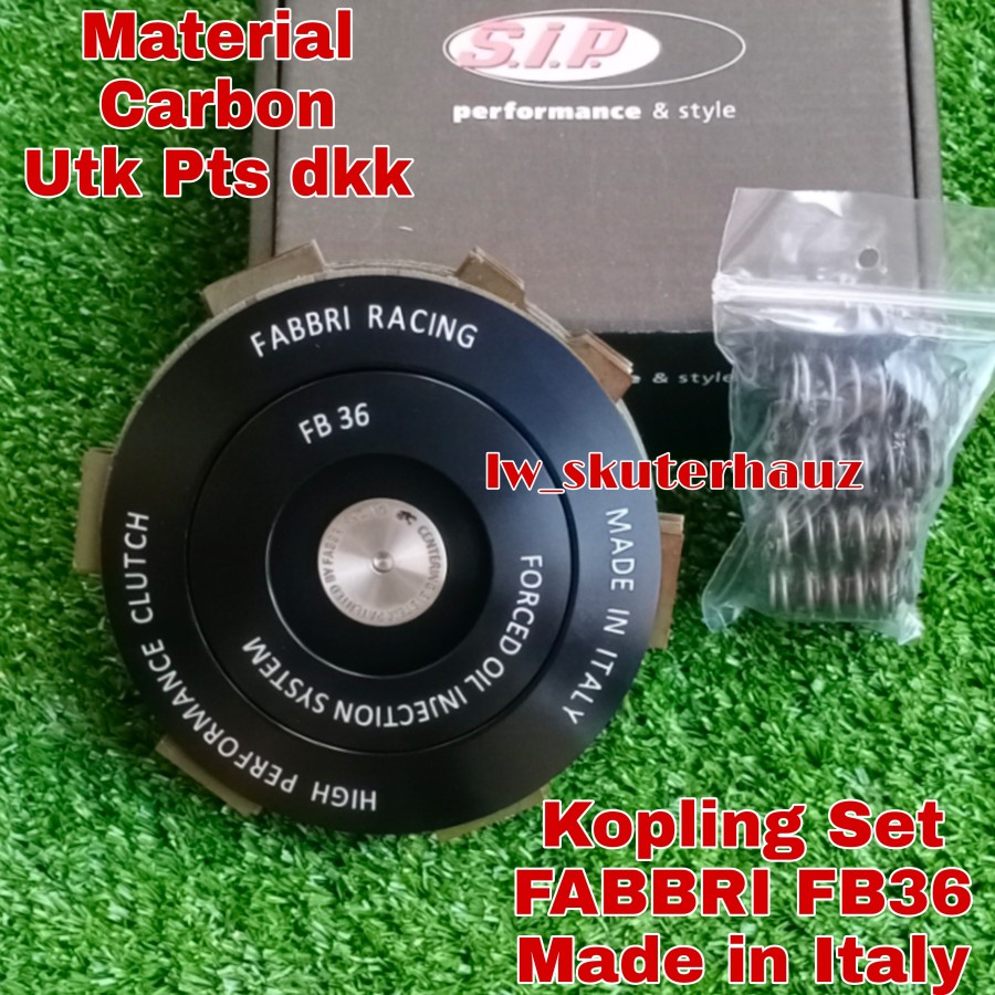 Kopling Set FABBRI Fabri FB36 made in Italy utk Smallframe Pts dkk