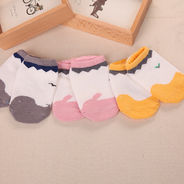 ❤️ 𝐃𝐤𝐢𝐝𝐬 ❤️ KA005 Kaos Kaki Bayi Pendek Karakter Kaos Kaki Anak Perempuan Laki Laki Motif Emo Smile Cuaca Lucu Baby Socks Kids Cute Unik Anti Slip Murah Import