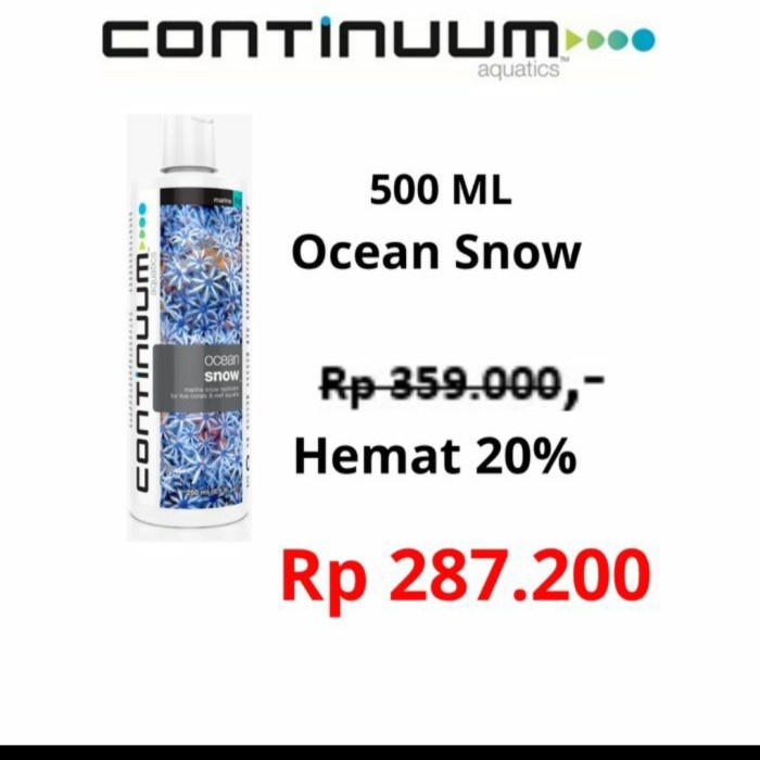 CONTINUUM OCEAN SNOW 500ML