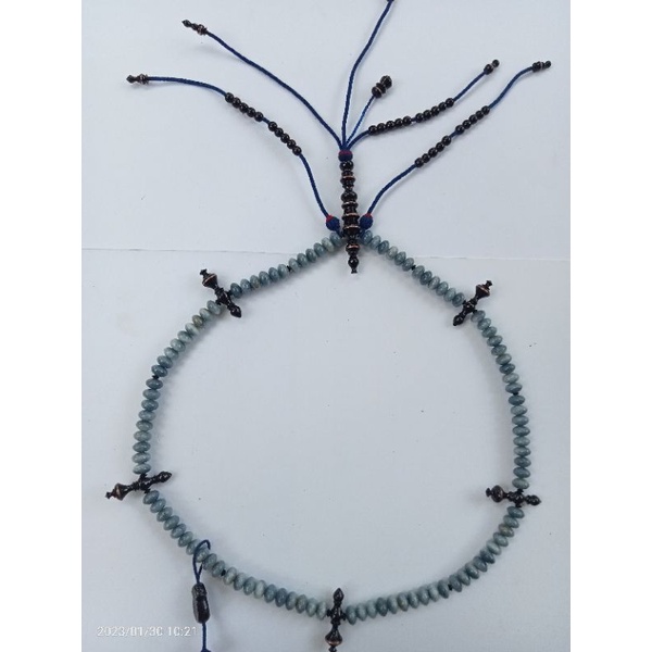 tasbih muslim tijani batu Marjan blue coral