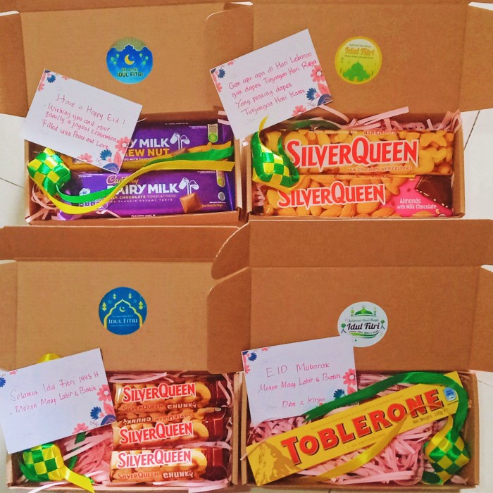 

Parcel/Hampres Lebaran Coklat Murah free custom ucapan - toblerone