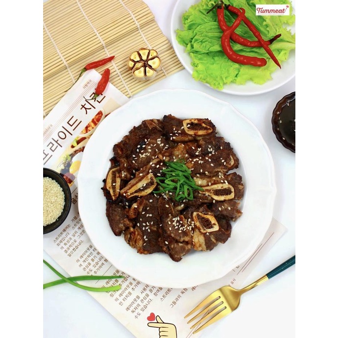 

BEEF BULGALBI (DAGING IGA SAPI KOREAN BBQ) FROZEN BEEF READY TO COOK H65464UJ