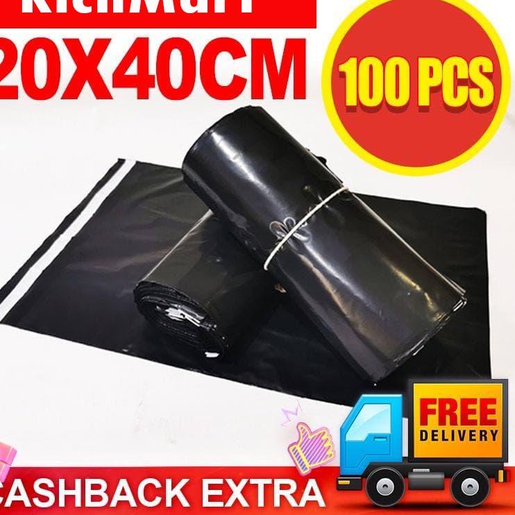 

Diskon s/d 70% - Plastik PE / 20x40 cm (100pcs) Polymailer Plastik Packing Kemasan Tebal