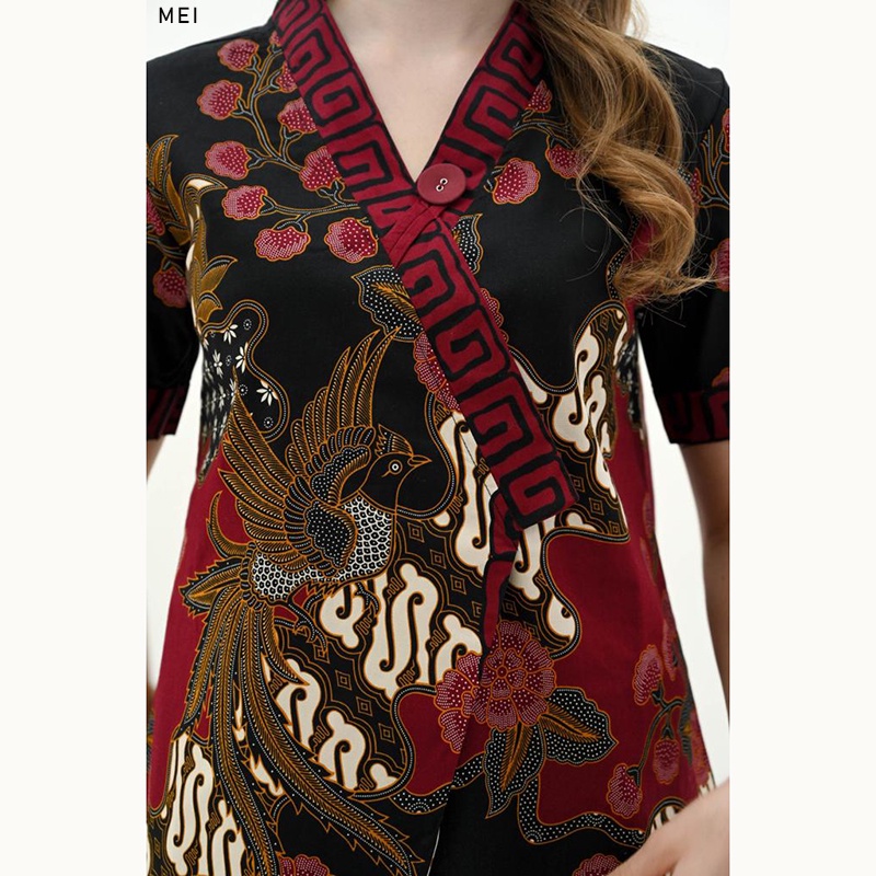 MEI TOP STANDAR / JUMBO - Atasan Batik Wanita Blouse Wanita