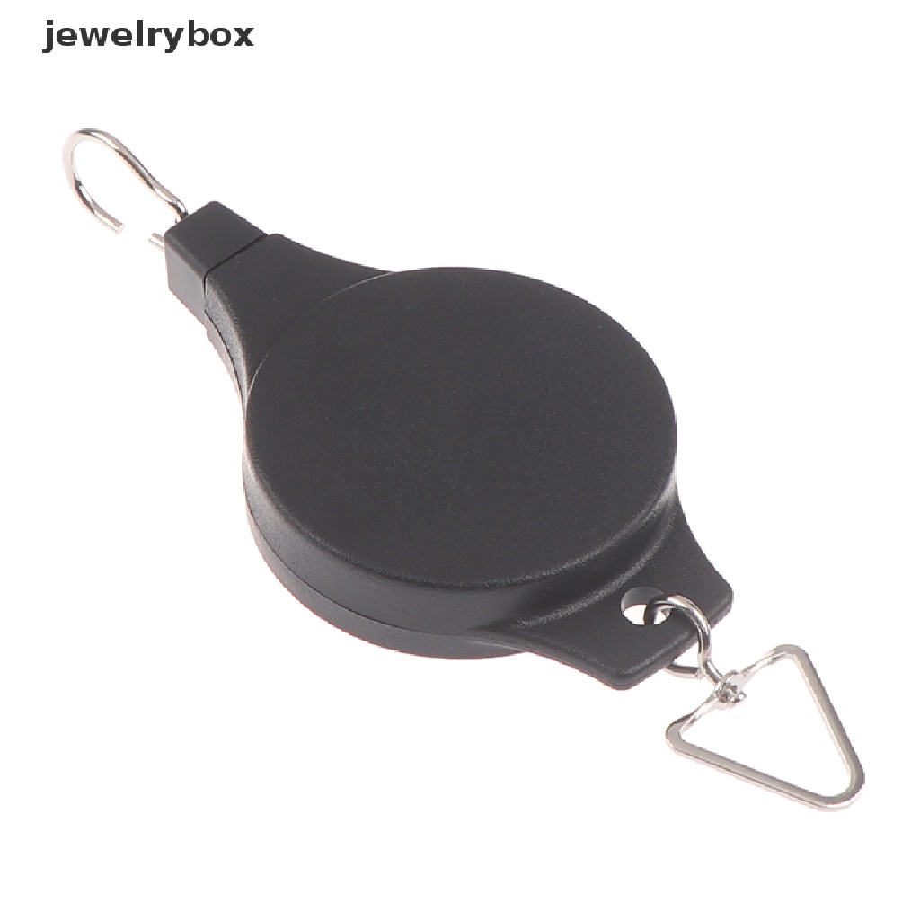 [jewelrybox] Keranjang Katrol Taman Yang Dapat Ditarik Bunga Tarik Ke Bawah Gantungan Tempel Pot Tanaman Hook Butik